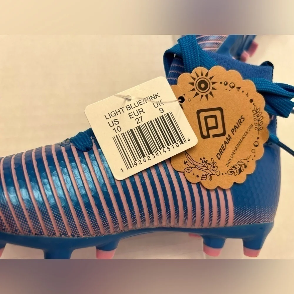 Dream Pairs unisex‎ kids soccer football cleats NWT Size10. H